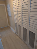 High Flow HVAC Closet Door – Bifold Louver Design (80” Height)