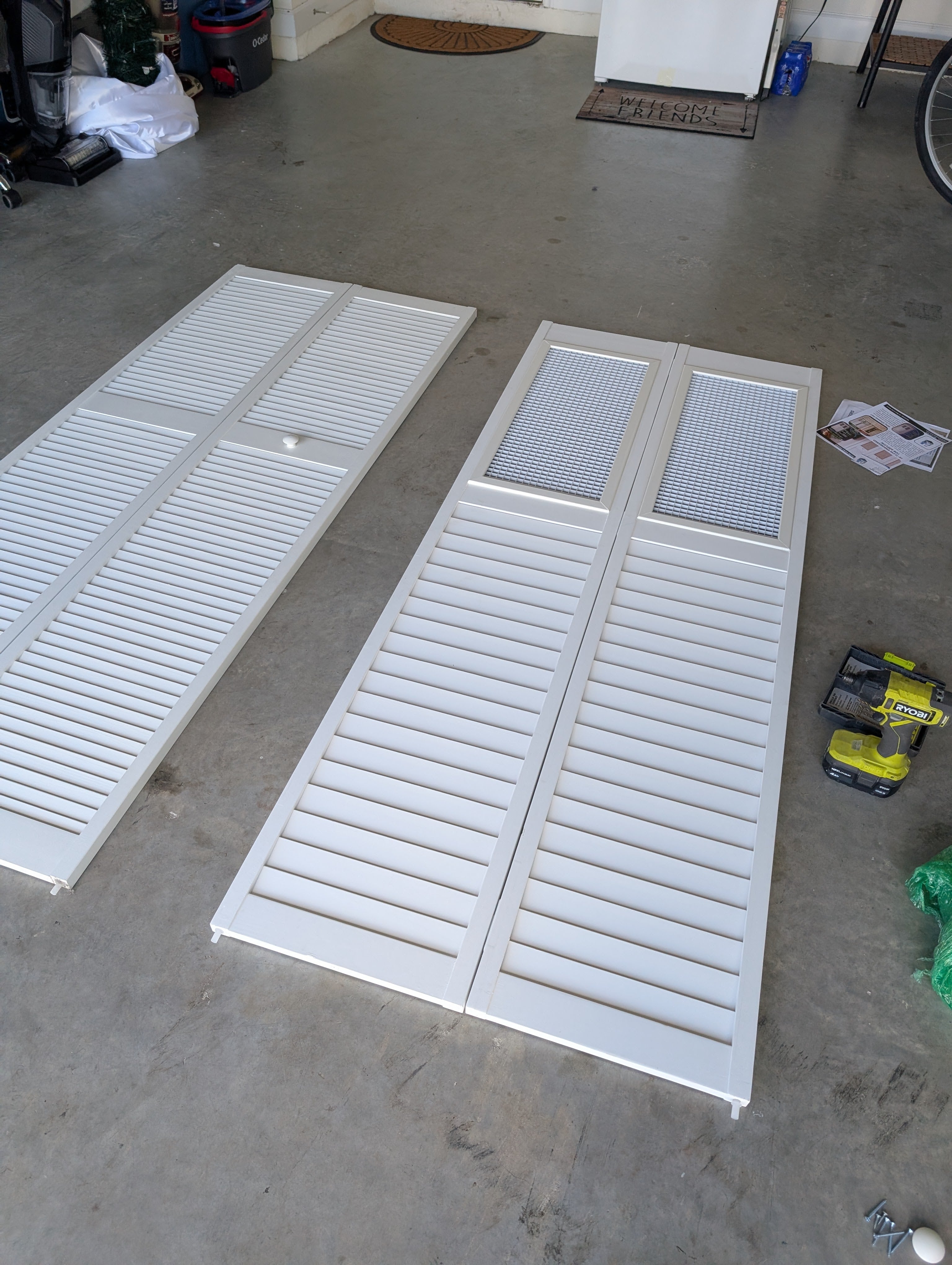 High Flow HVAC Closet Door – Bifold Louver Design (80” Height)