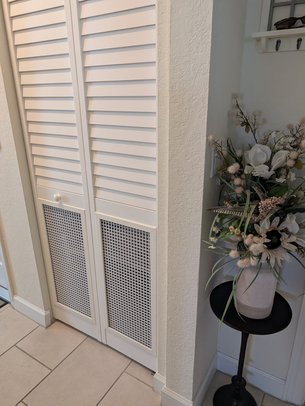 High Flow HVAC Closet Door – Bifold Louver Design (80” Height)