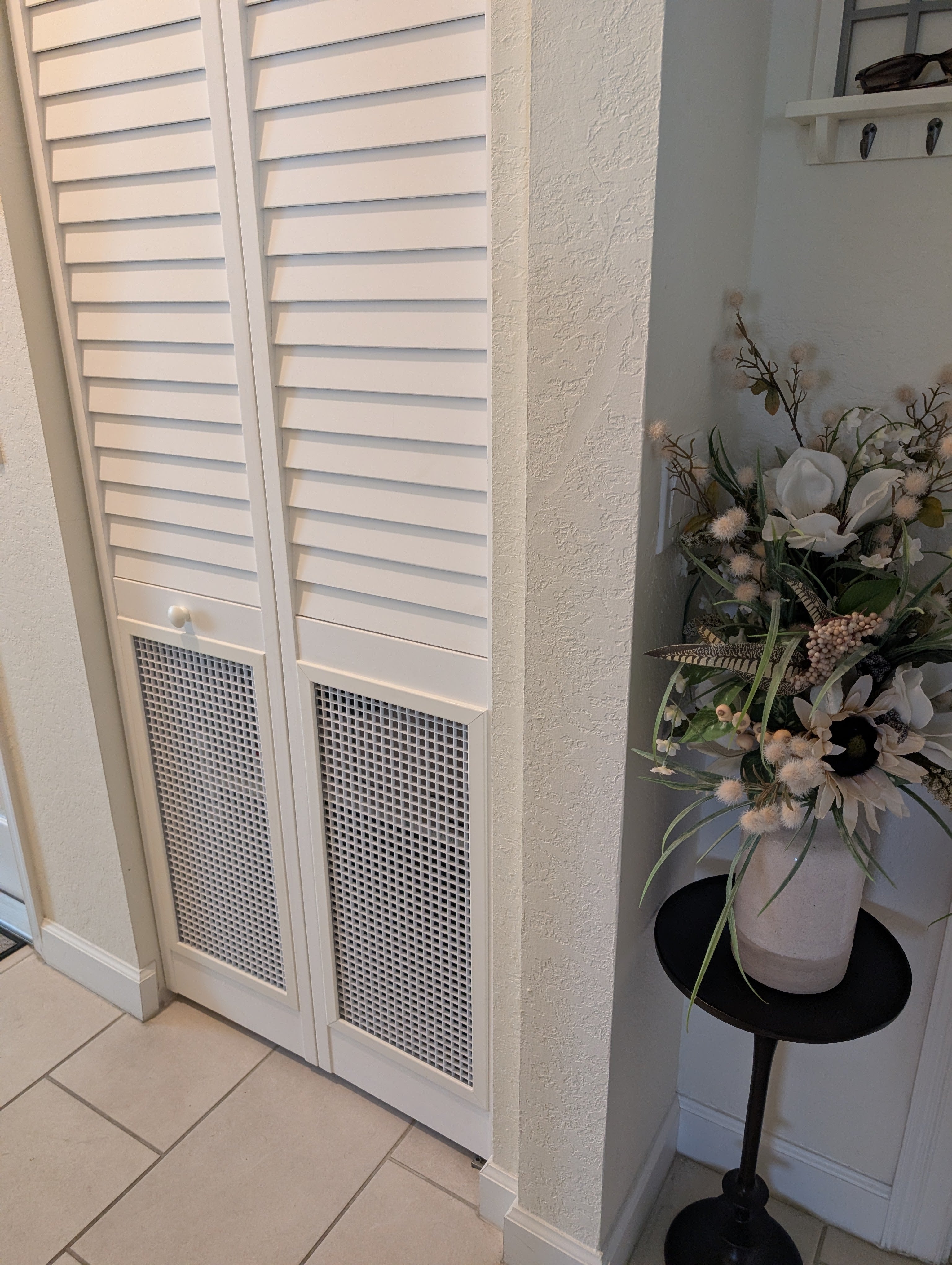 High Flow HVAC Closet Door – Bifold Louver Design (80” Height)