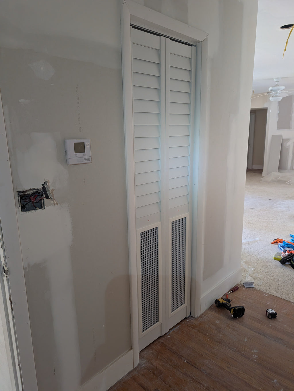 High Flow HVAC Closet Door – Bifold Louver Design (80” Height)