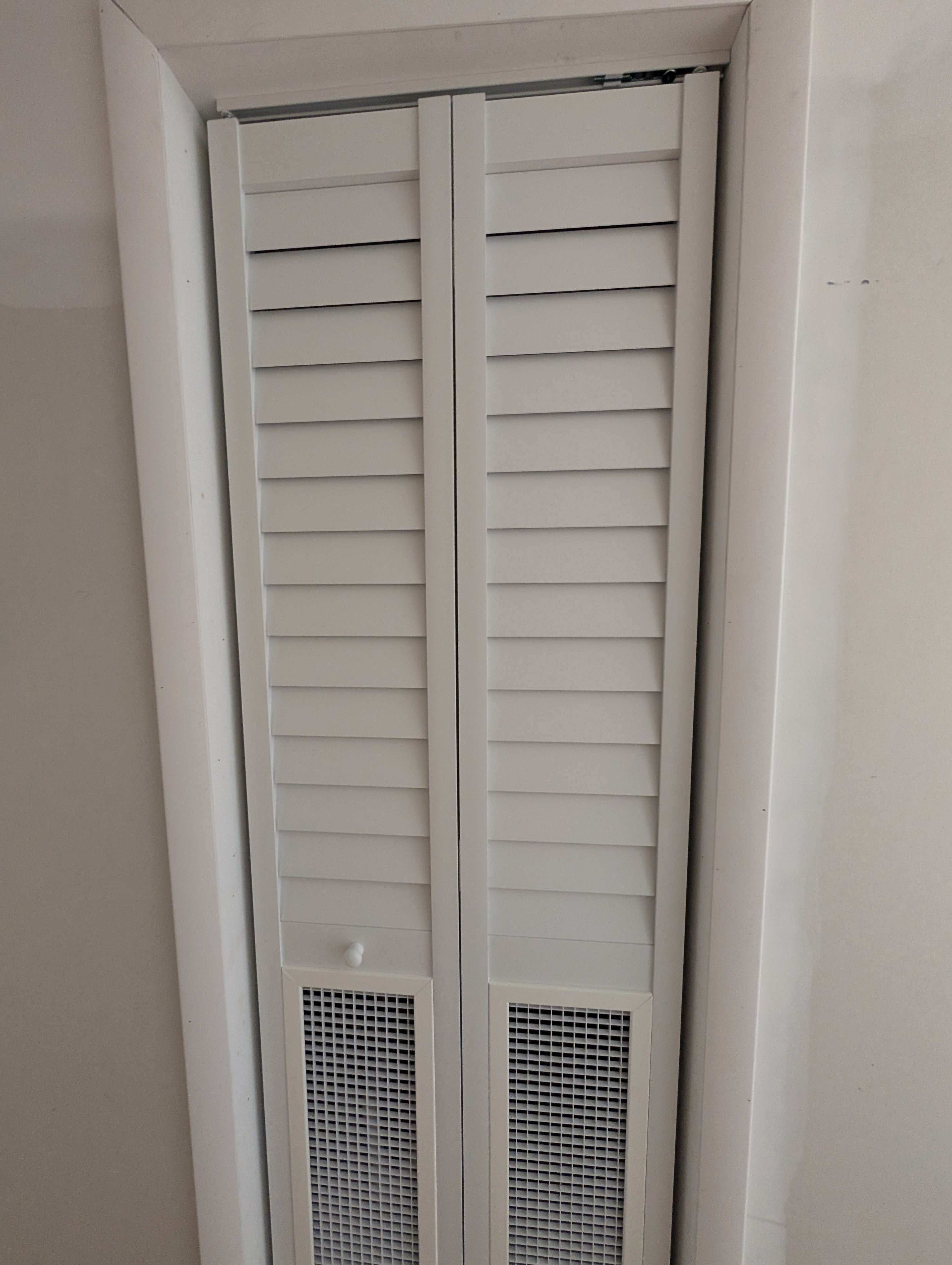 High Flow HVAC Closet Door – Bifold Louver Design (80” Height)