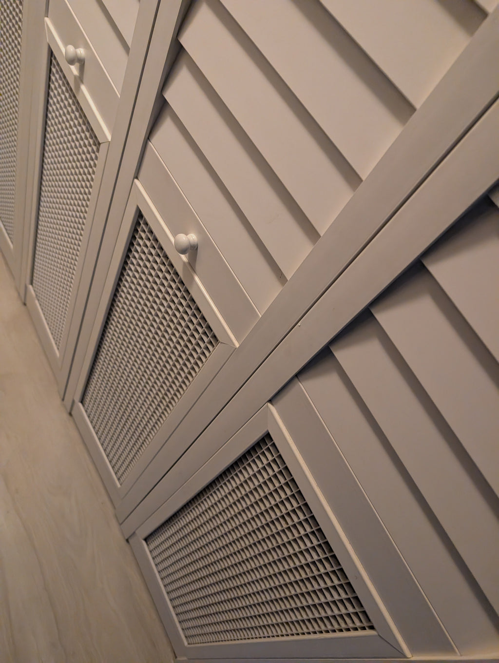 High Flow HVAC Closet Door – Bifold Louver Design (80” Height)