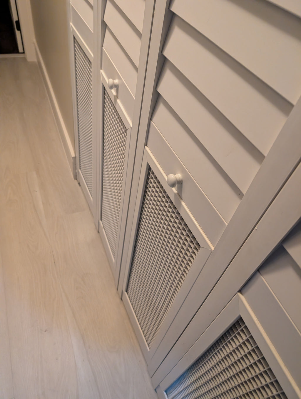 High Flow HVAC Closet Door – Bifold Louver Design (80” Height)