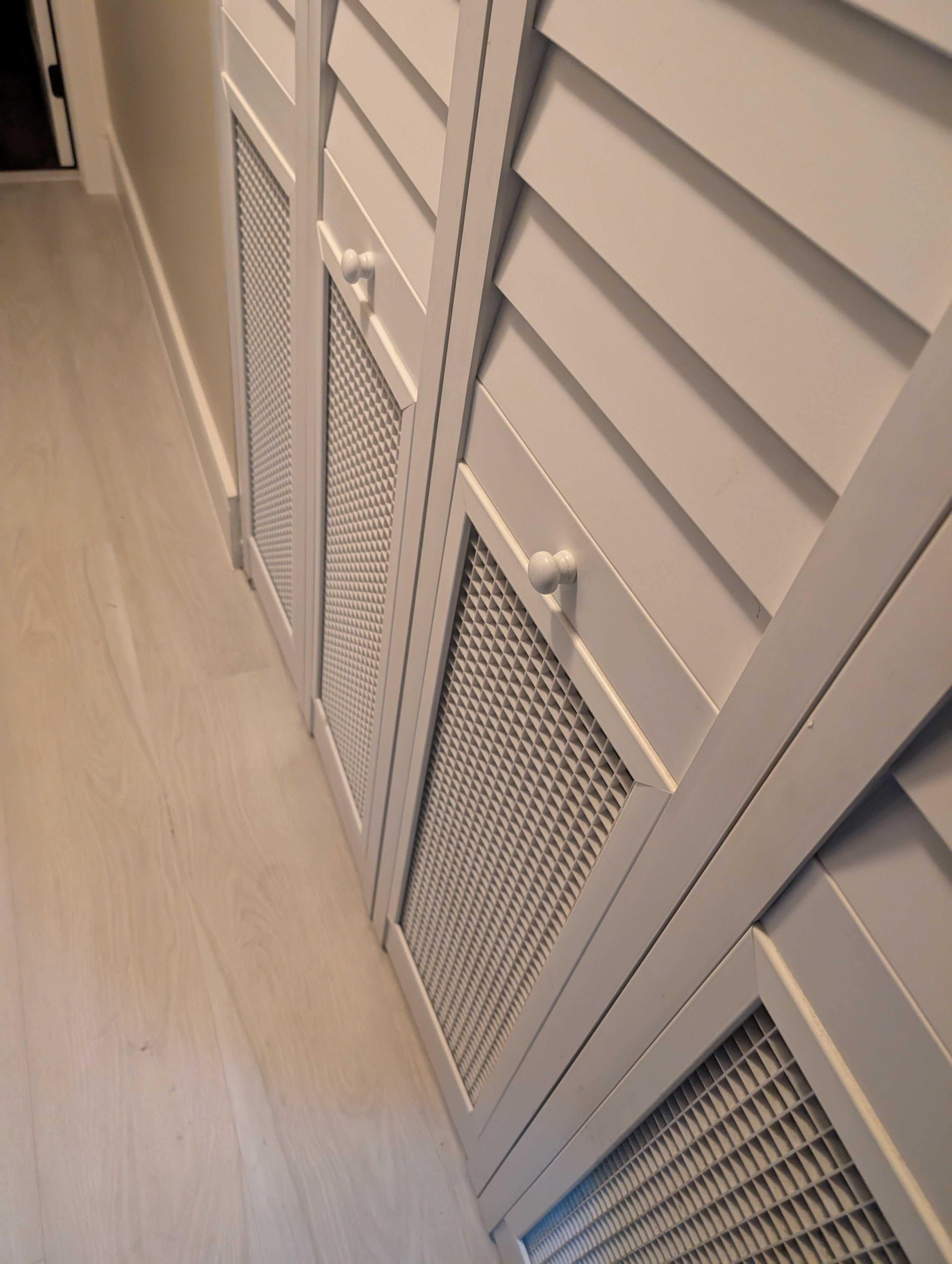 High Flow HVAC Closet Door – Bifold Louver Design (80” Height)